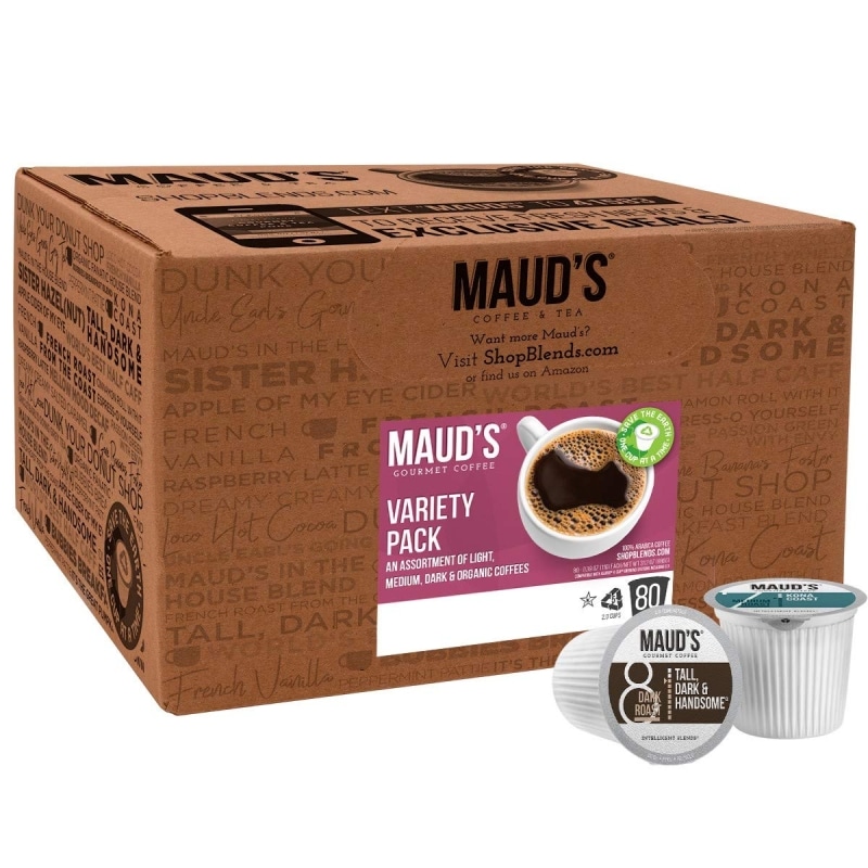 6. Maud's 9 Flavor Original Coffee Variety Pack 