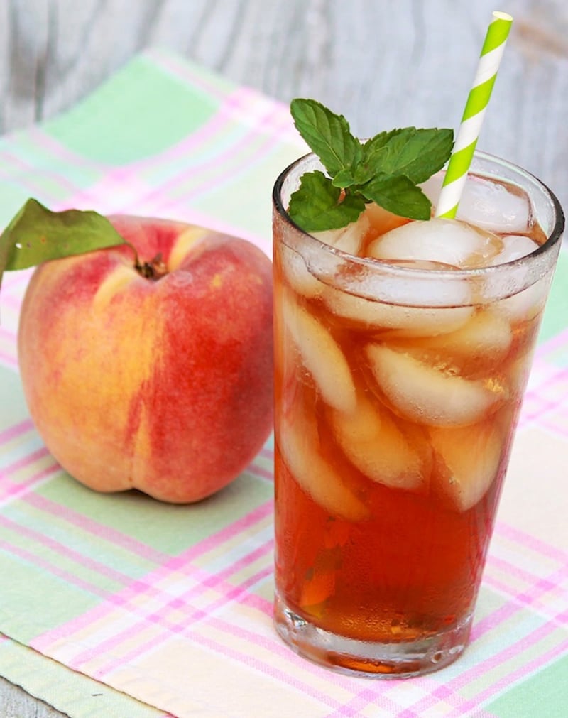7. Sparkling Raspberry Peach Black Tea