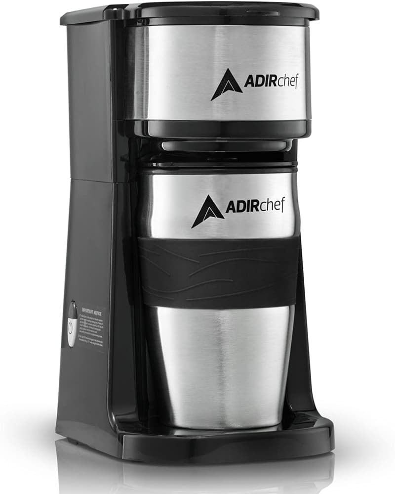 8. ADIRchef Single Serve Coffee Maker - Mini Coffee Maker 
