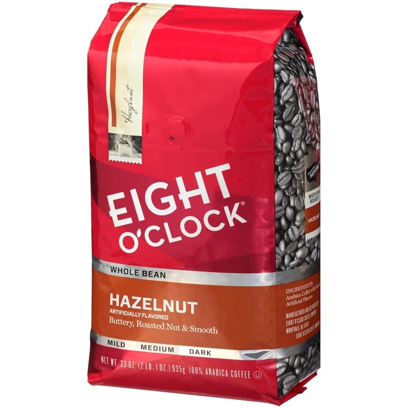  2. Eight O'Clock Whole Bean Coffee 