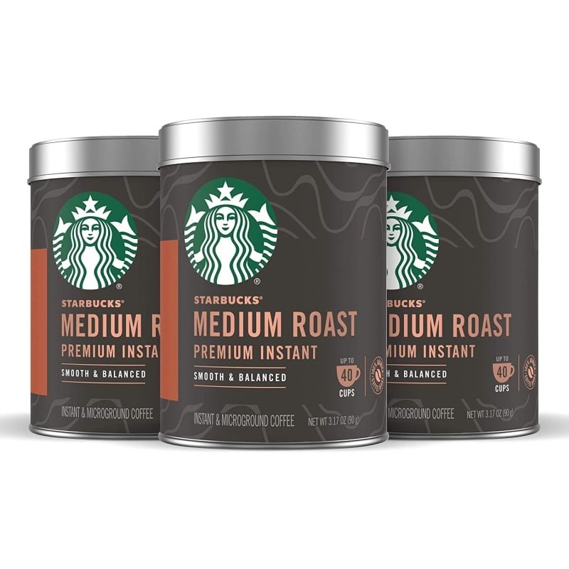 7. Starbucks Premium Instant Coffee — Medium Roast 