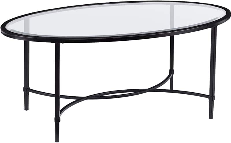 10. Southern Enterprises Quinton Oval Coffee Table