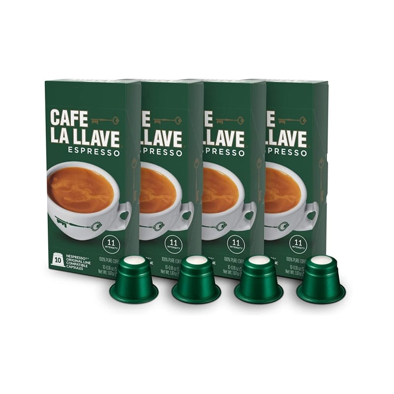 11. Cafe La Llave Espresso Capsules 