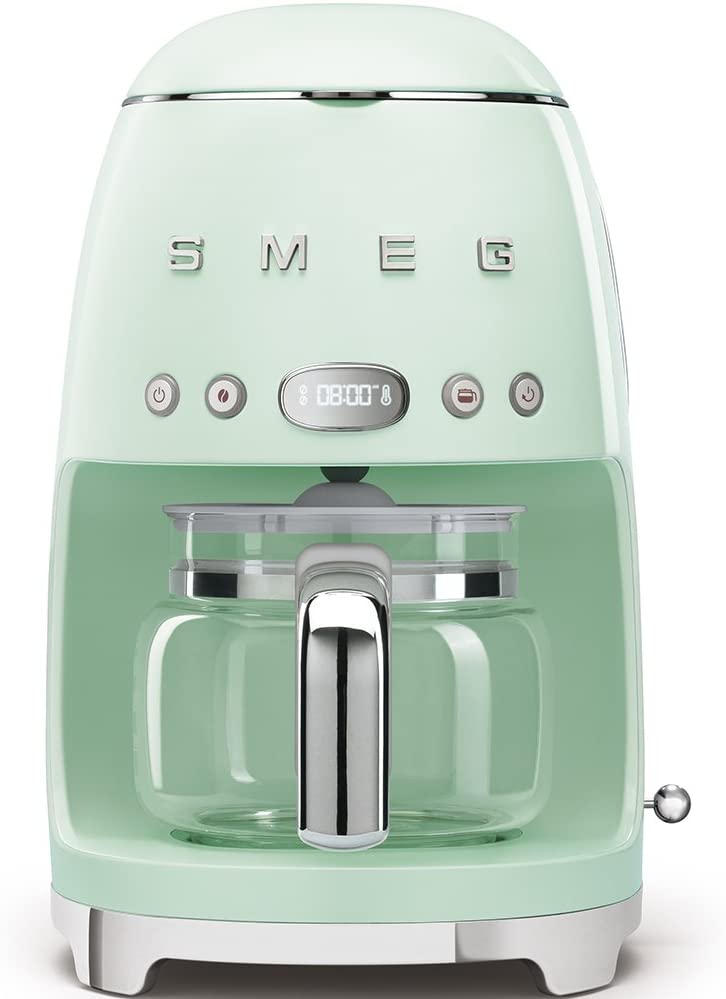 6. Pastel Green Smeg Coffee Machine 