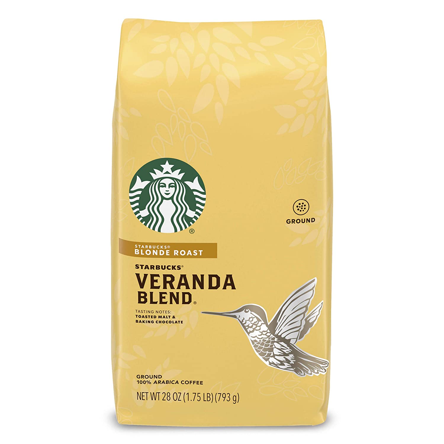  7. Starbucks Blonde Roast Coffee – Veranda Blend (1 package)