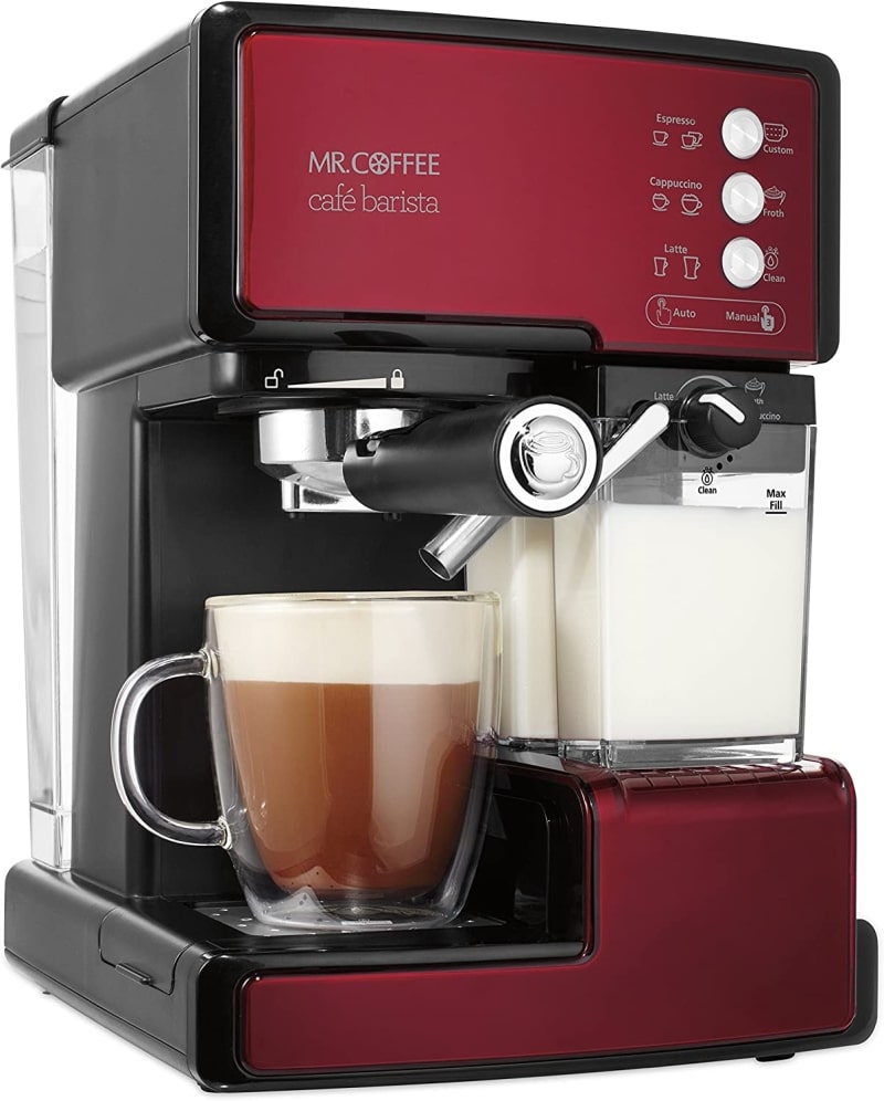 9. Mr. Coffee Café barista Espresso and Cappuccino Maker BVMC-ECMP1106 
