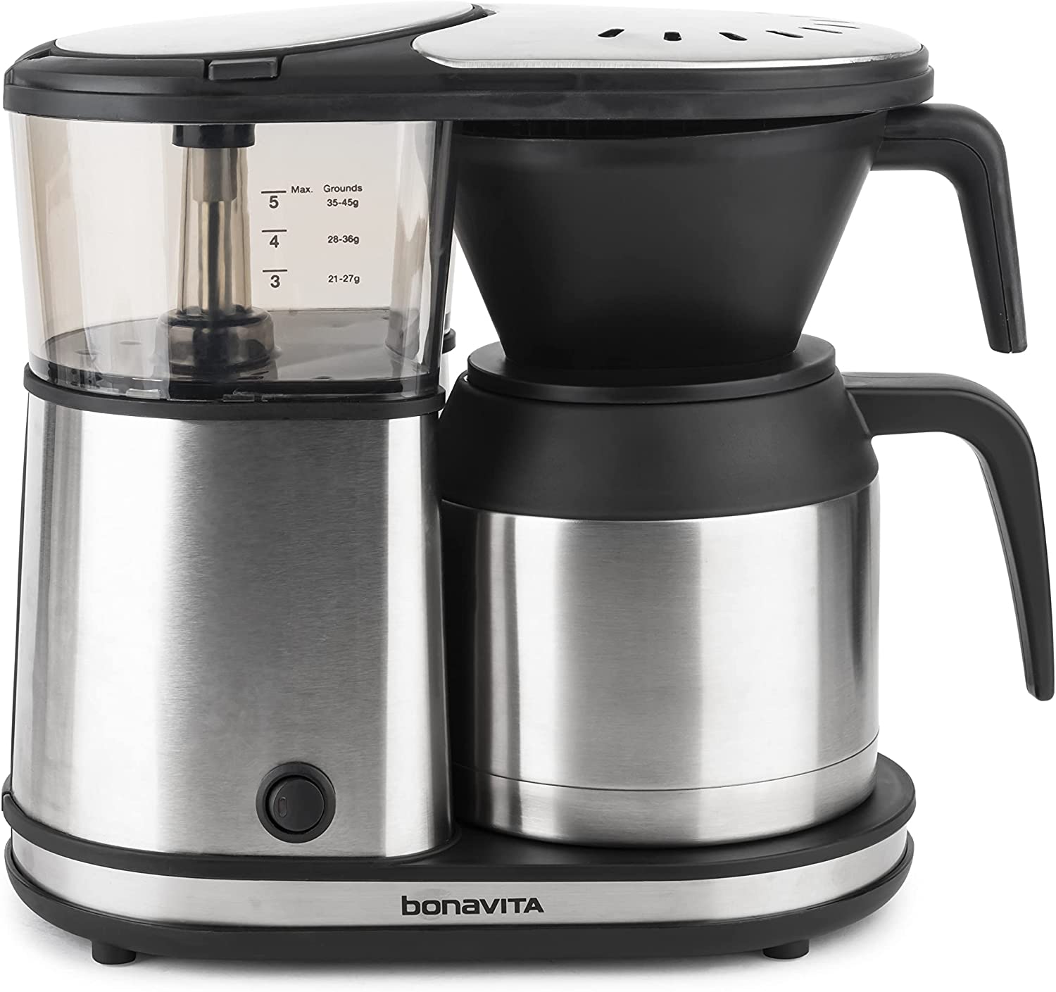 3. Bonavita 5-Cup One-Touch Coffee Maker, Model Number BV1500TS 