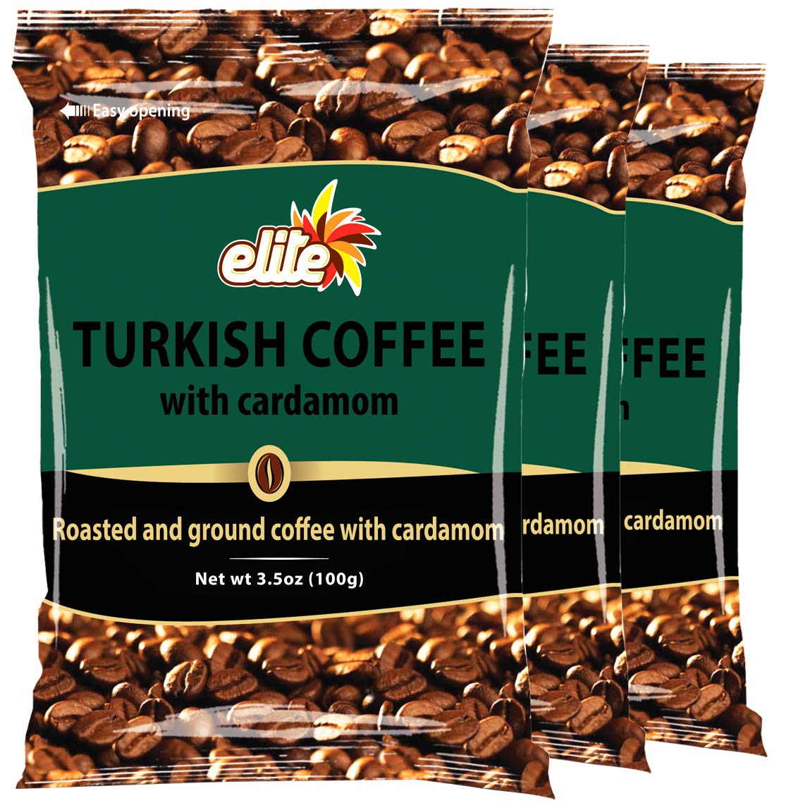 8. Elite Turkish Coffee with Cardamom 